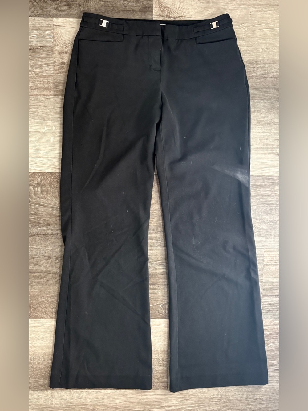 New York & Company Black Boot Cut Dress Pants